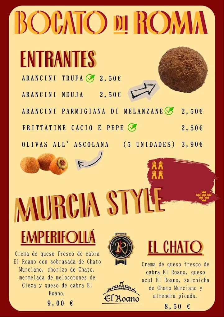El Sabor de Siempre — Bocato di Roma Murcia